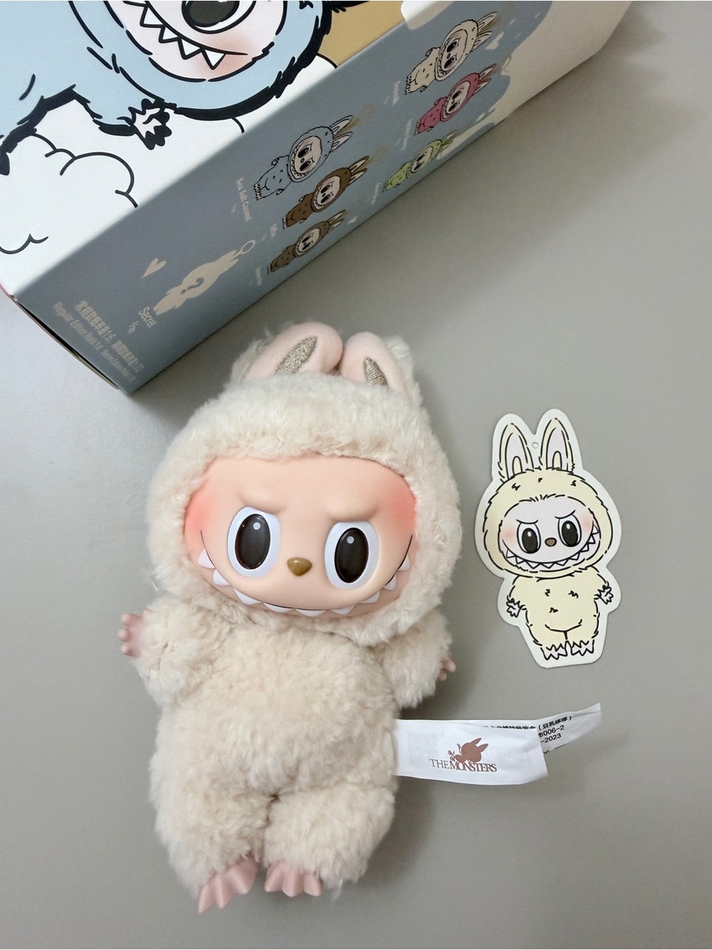 POP MART LABUBU Soymilk Vinyl Plush Doll – Brand New, Open Box